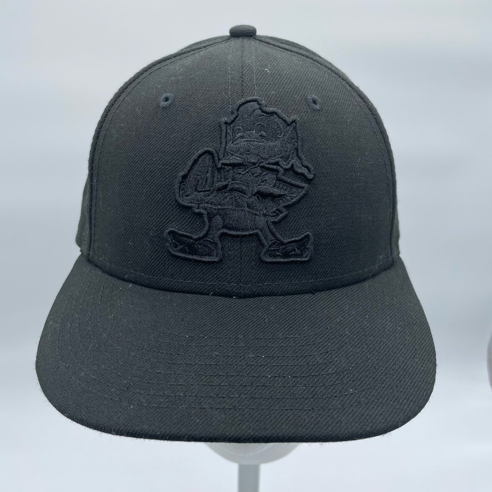 New Era 59Fifty NFL Cleveland Browns Brownie The Elf Black Hat 7 1/4 Fitted Cap